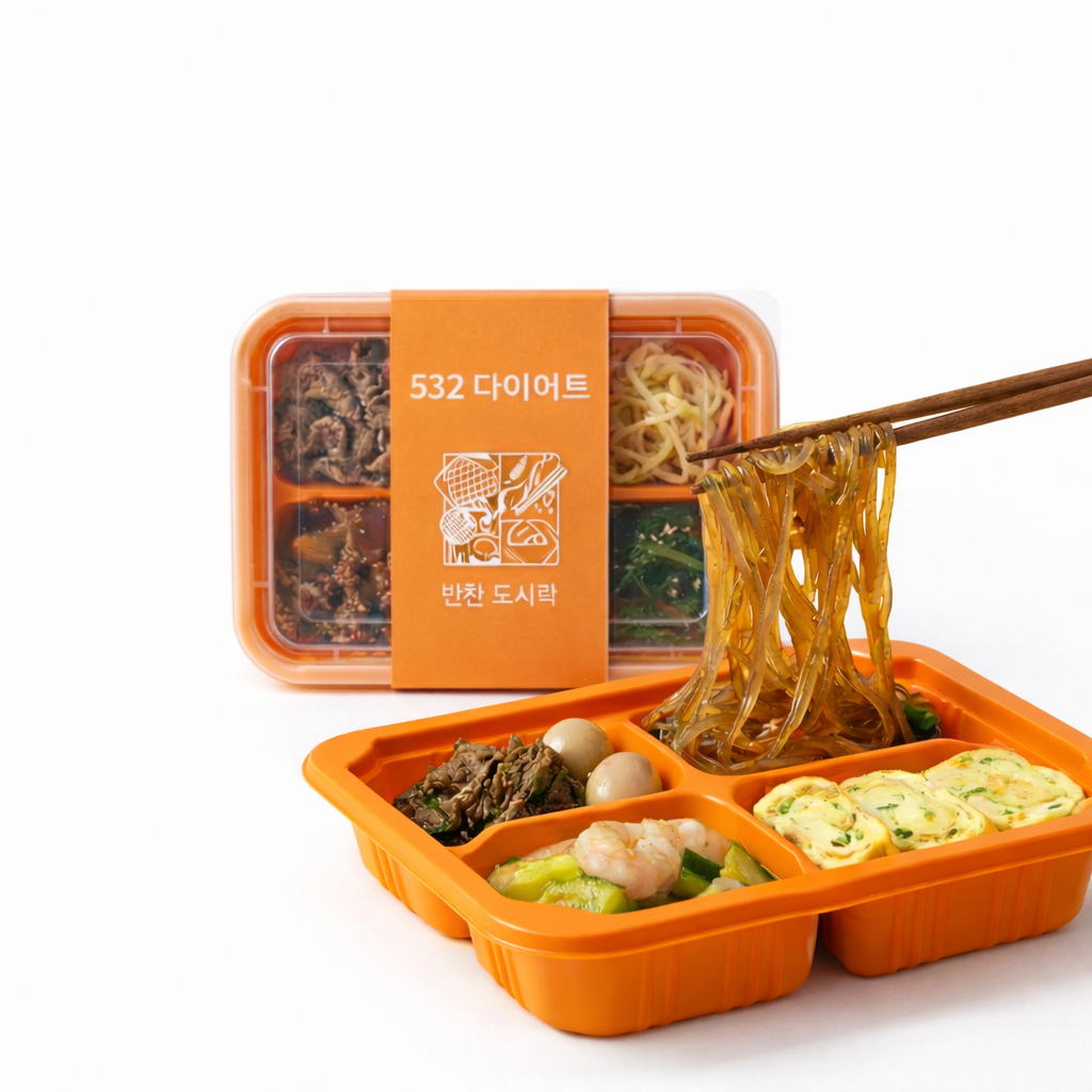 냉장 도시락 다이어트 식단 한식 건강식 당일 조리 배송, 180g, 56개 380,800원