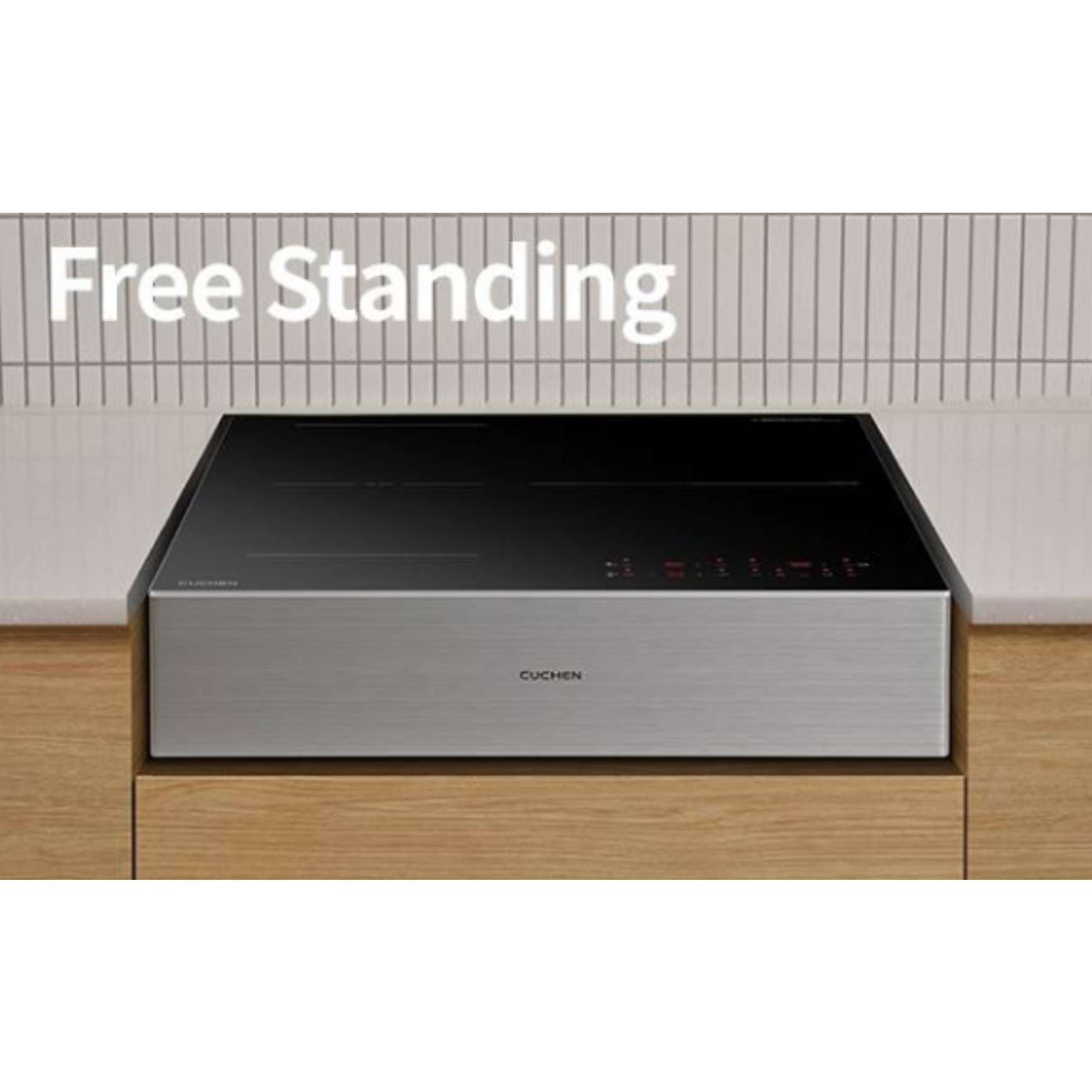 쿠첸 CIR-BB330TOB2 IH FLEX 대화구 올파워 인덕션 3구 블랙 검정 (타공560x480) 프리스탠딩 15cm 500,000원