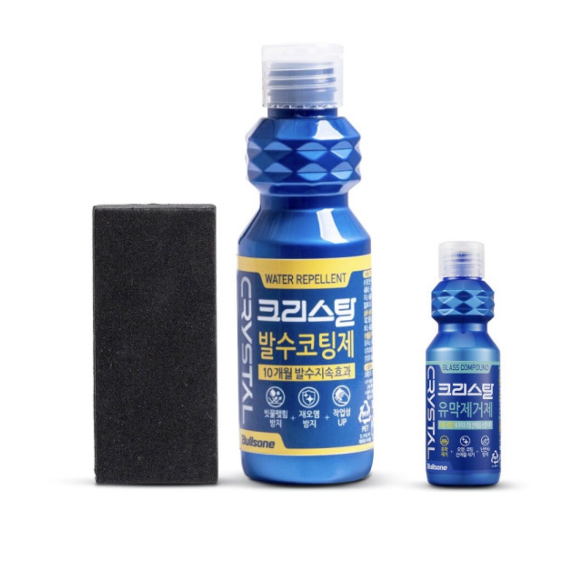 크리스탈 발수코팅제 140ml 스펀지증정 +사은품크리스탈 유막제거제 트리플액션 55,000원