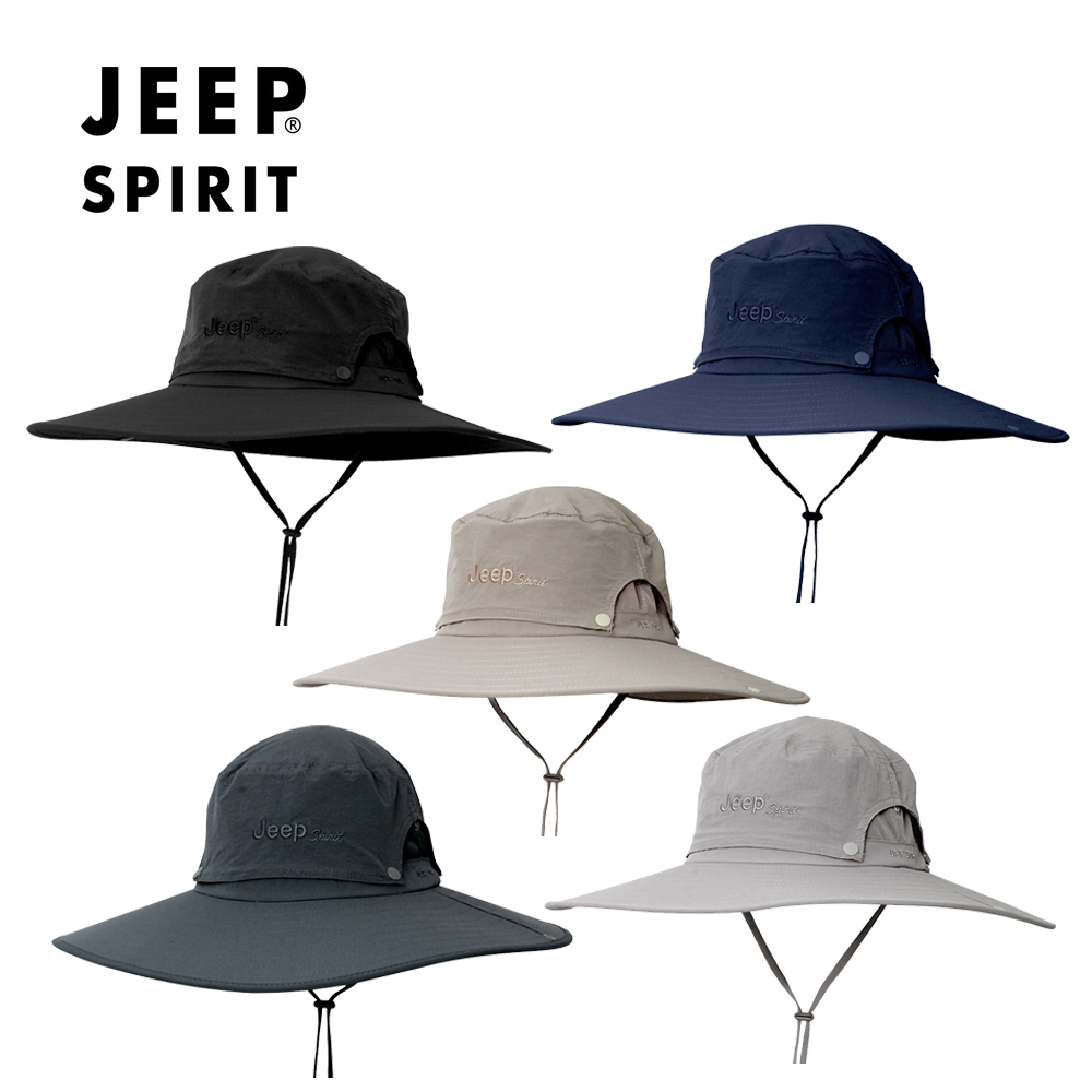 웹도매 JEEP SPIRIT 등산 레저 낚시 캠핑 사파리 모자 CA0253, 다크그레이 24,000원