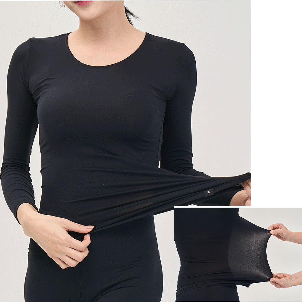 제임스딘& 복 터진날 프리미엄 여성용 얇고 보온성 좋은 에어핏 내의 상의 18,900원