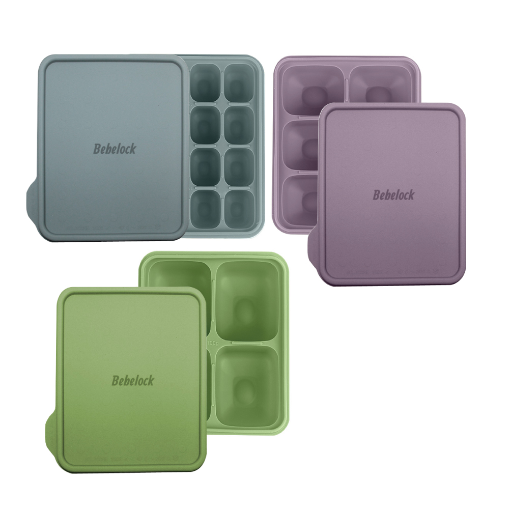 베베락 국산 포네르 플래티넘 실리콘 큐브 이유식냉동용기 3종 세트, 레드빈 + 올리브 + 블루그레이, 1세트 35,560원