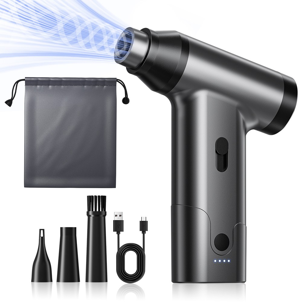 Coowin쿠윈 초강력 무선 에어건 미니 차량용 청소기 터빈 선풍기 캠핑 공기펌프 다용도 28,900원