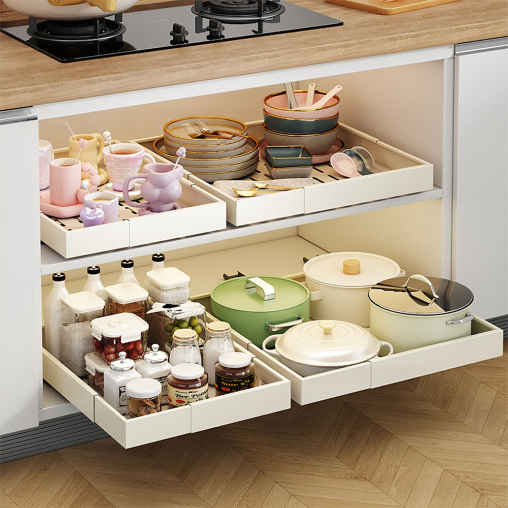 오틀리 딱맞게쓰는 가로세로 조절가능 주방 슬라이딩 선반 48,400원