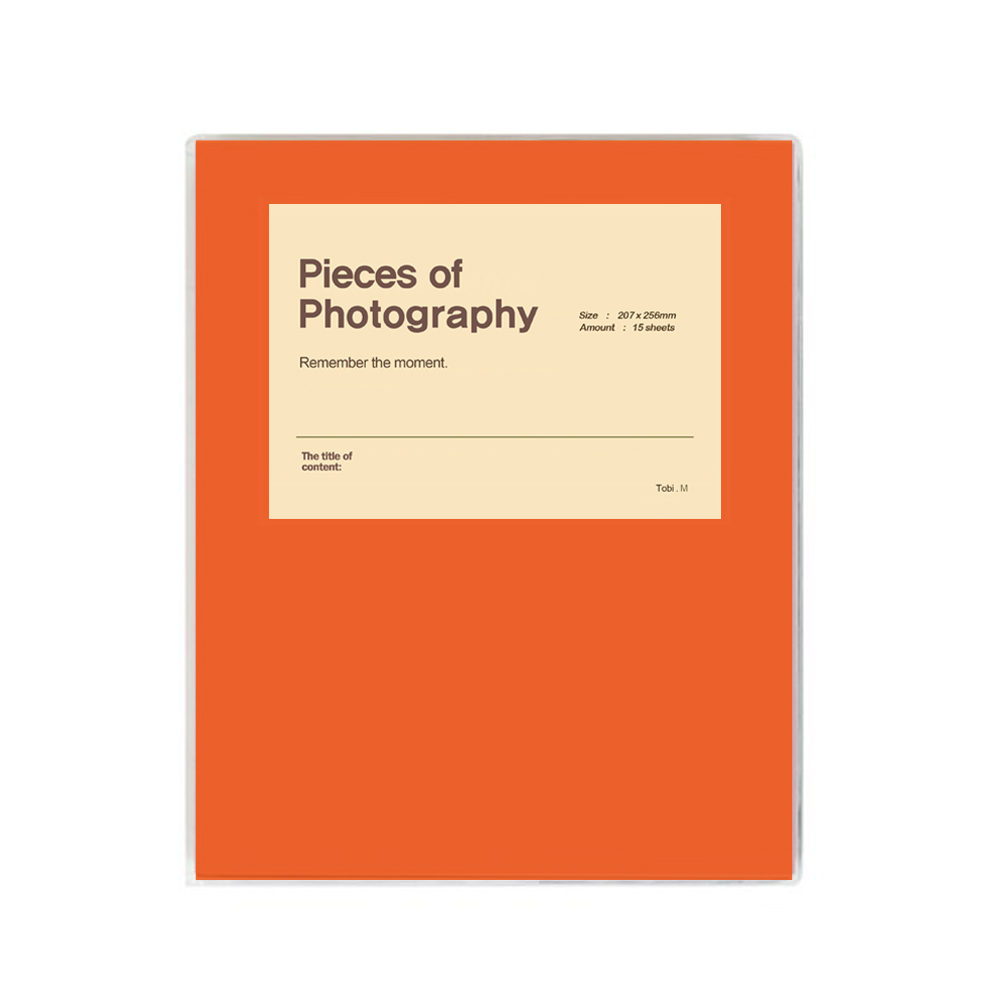 문구백서 비비드 접착식 포토앨범 7,650원