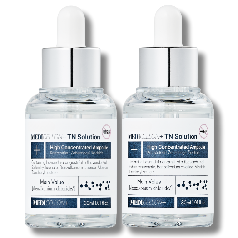(1+1) 메디셀온 고농축 TN솔루션 발톱앰플 김남일 선수 추천, 2개, 30ml, 1개입 42,900원