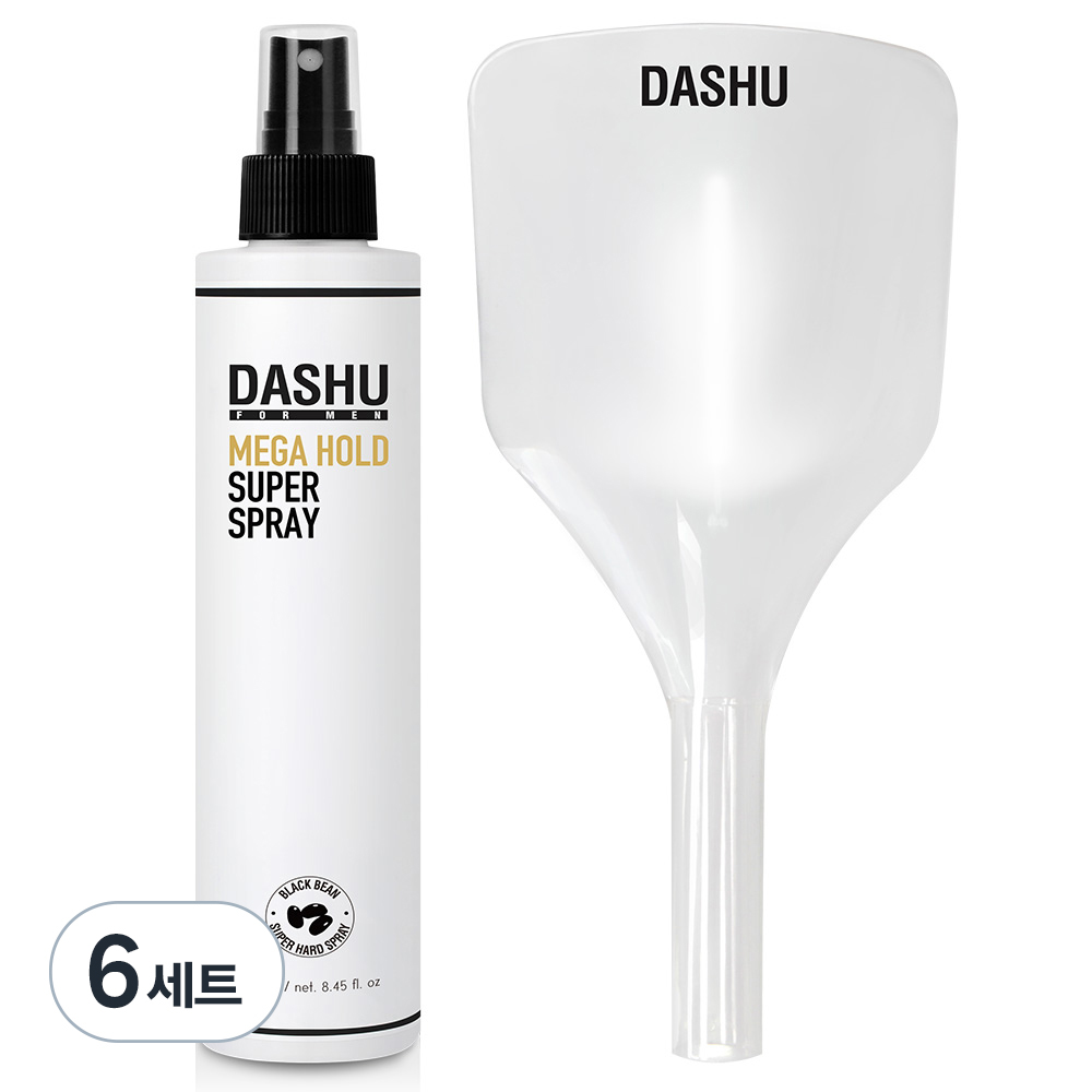 다슈 포 맨 프리미엄 메가 홀드 슈퍼 헤어스프레이 250ml + 씨쓰루 페이스 커버 투명 83,700원