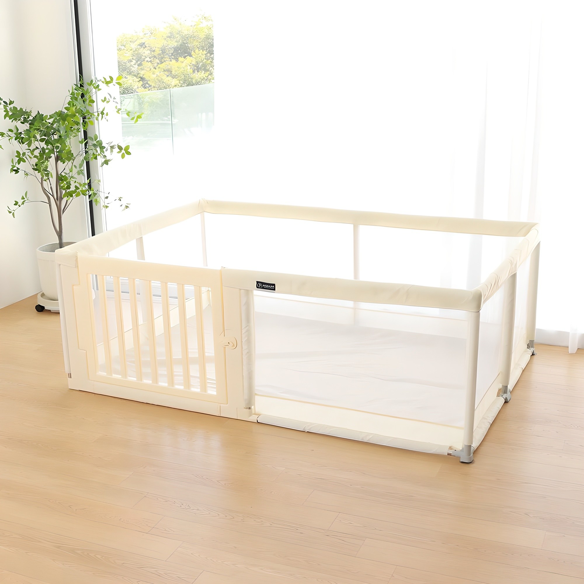 코넘 베이비룸 플러스 밀림방지 아기울타리 안전가드 119,000원