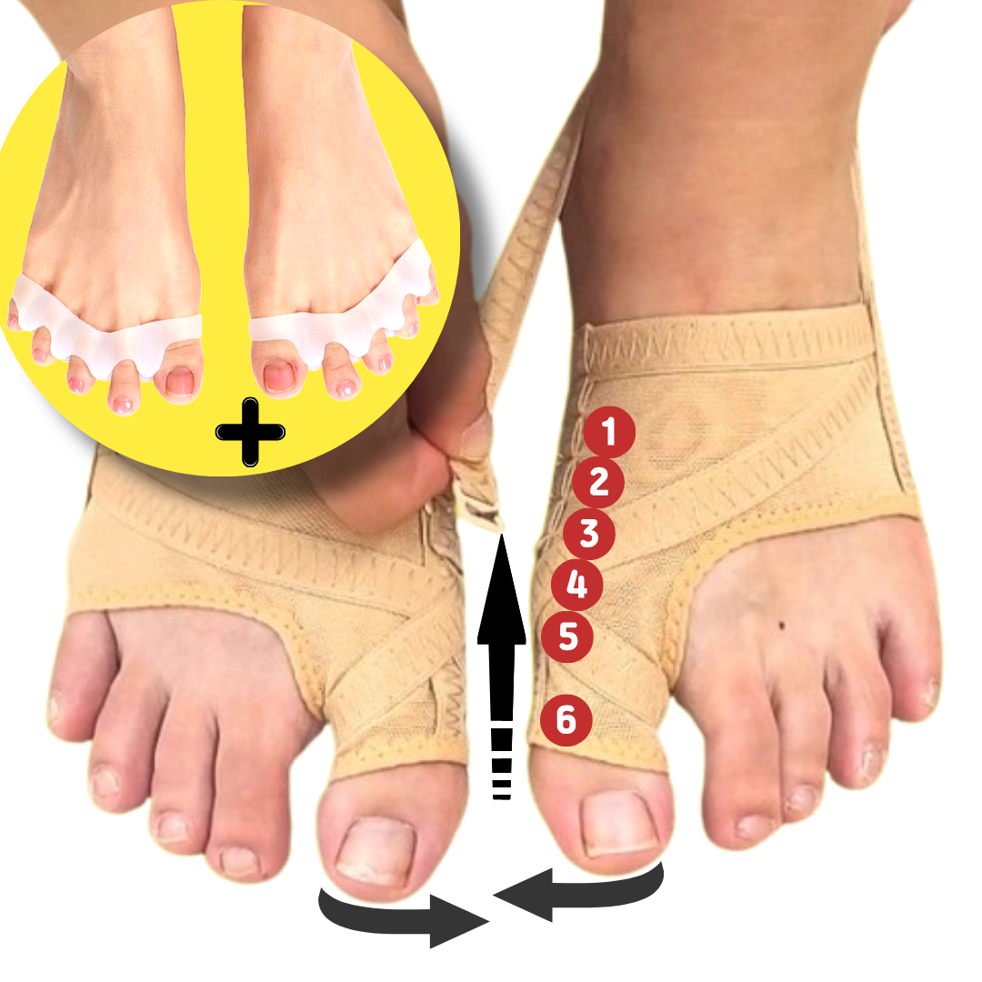 토어핏 엄지발가락 조절기 통증없는 단계조절 메쉬소재 좌우2개, 1세트 18,800원