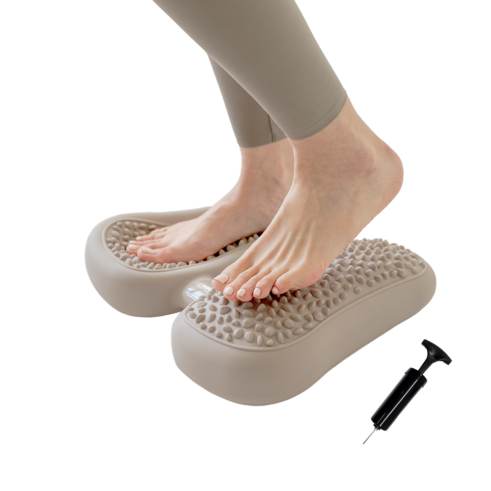 맥슬리 말랑 무소음 지압 스텝퍼 계단오르기 유산소 운동기구, 베이지 21,400원