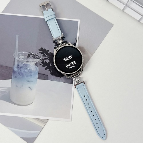 이유지 갤럭시 워치 8 7 스트랩 6 5 4 FE 액티브 1 2 별 스타 큐빅 가죽 스트랩 26,900원