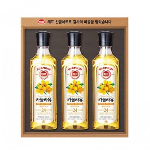 사조해표 고급유 3호 카놀라유 식용유 명절 선물세트 1박스 (5세트입) 64,100원