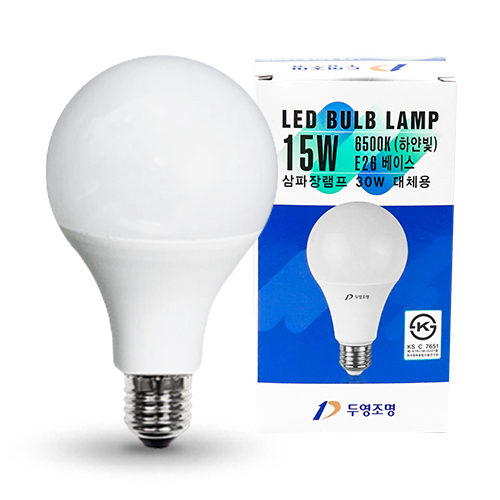 두영조명 LED 전구 15W 1,650원