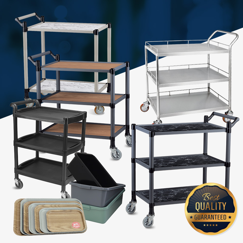 월드센스 우드 3단 일반형 고급형 프리미엄형 서빙카트 [업소용 식당용 카페용 호텔용 베이커리 주방카트 무빙트롤리 이동식조리대 드레싱카 튼튼한서빙카 써빙카] 183,000원