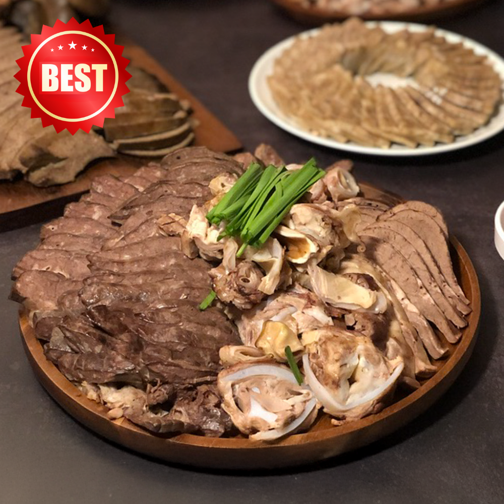 [고메팜스] 돼지 부속 내장 허파 염통 울대 모둠 순대 고기 모듬 삶은 부속물, 1개, 1kg 19,400원