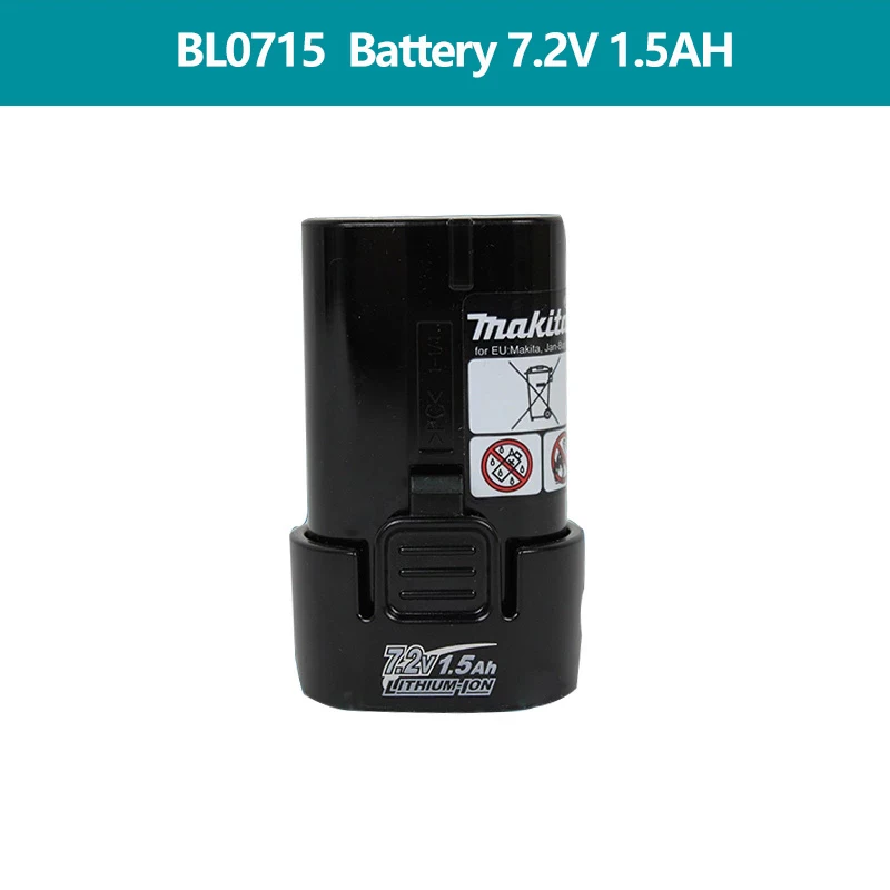 Makita BL0715 7.2V 1.5Ah 배터리 DC10WA 충전기 DF012DSE DF012DZ TD020D TD022D TD022DSE DF012D TD021 T 79,800원