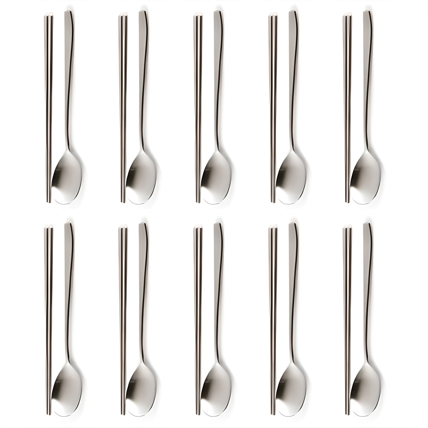 윌리브 국산 304스텐 수저세트, 스마트샤틴, 숟가락 + 젓가락, 10세트 29,520원