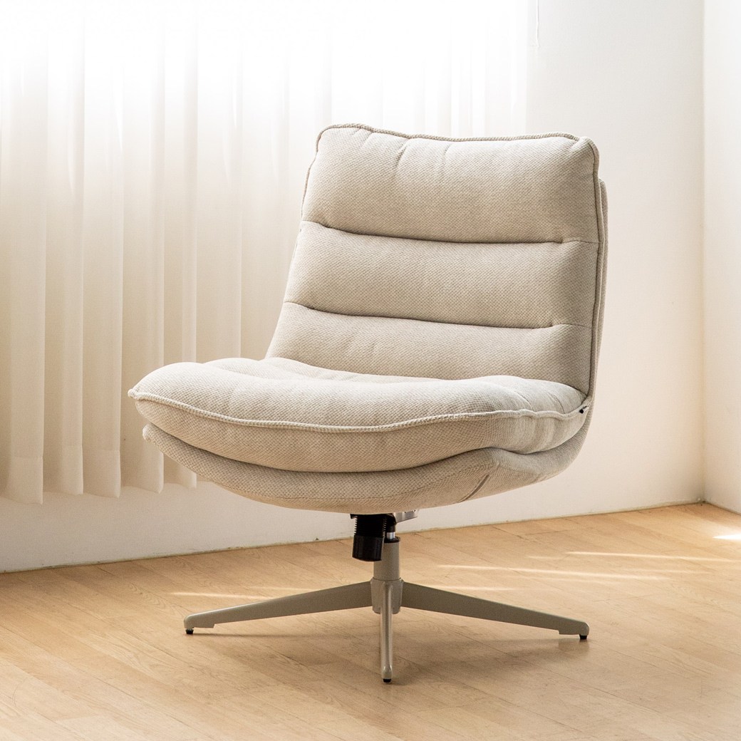 체리브 미오 회전 패브릭 무중력의자 수유 의자 1인용 소파, 베이지 195,000원
