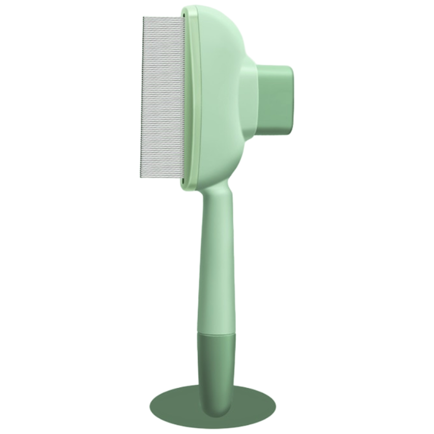 뽀빠이형 원터치 참빗 털관리 반려동물 진드기제거, 1개, 그린 9,400원