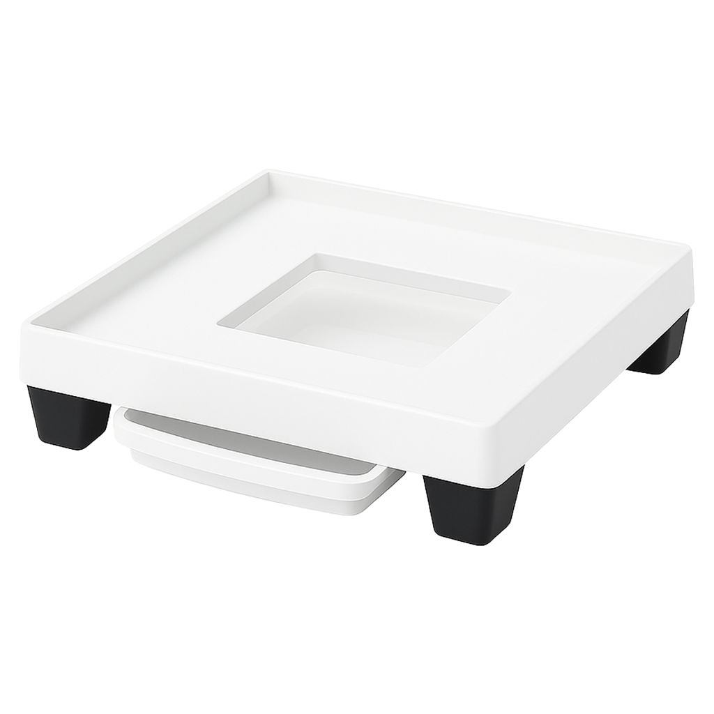 식스파머스 튼튼한 프리미엄 서랍식 물받침형 정사각 화분 받침 3,670원