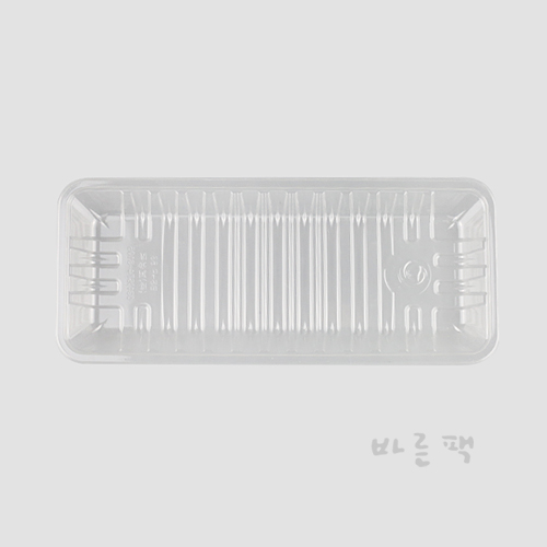 PLA트레이 BS-P53 600개 투명 생분해 친환경 반찬일회용기(반품불가 상품), 1개, 600개입 171,000원
