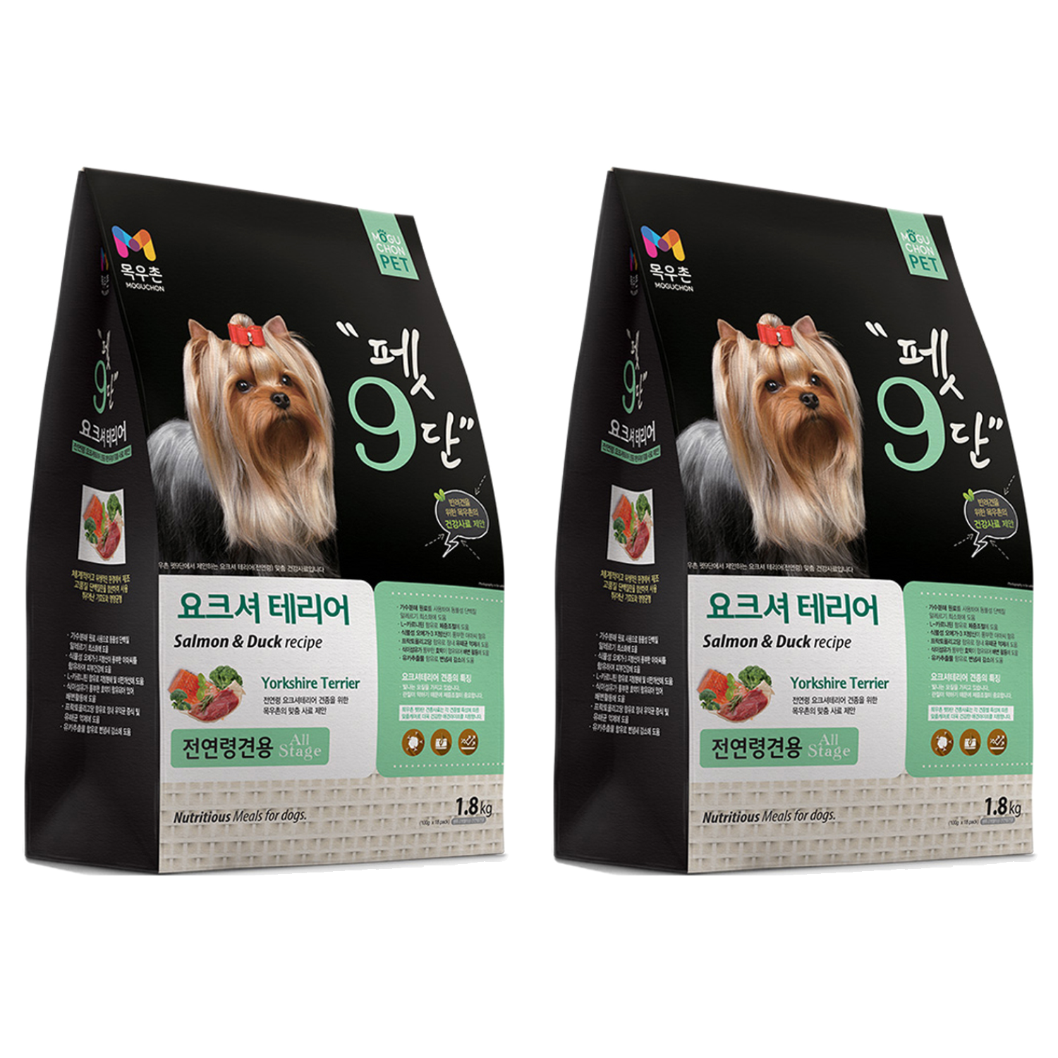 목우촌펫 펫9단 생후 2개월 이상 전연령견용 요크셔테리어 건식사료 28,000원