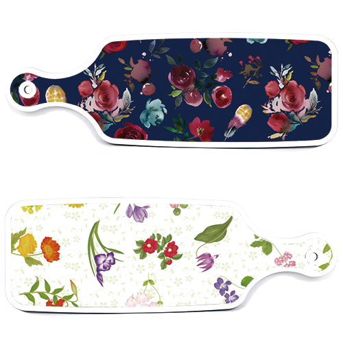 로엠디자인 서빙 도마 보드 2p 플라워동백 세트 9,560원