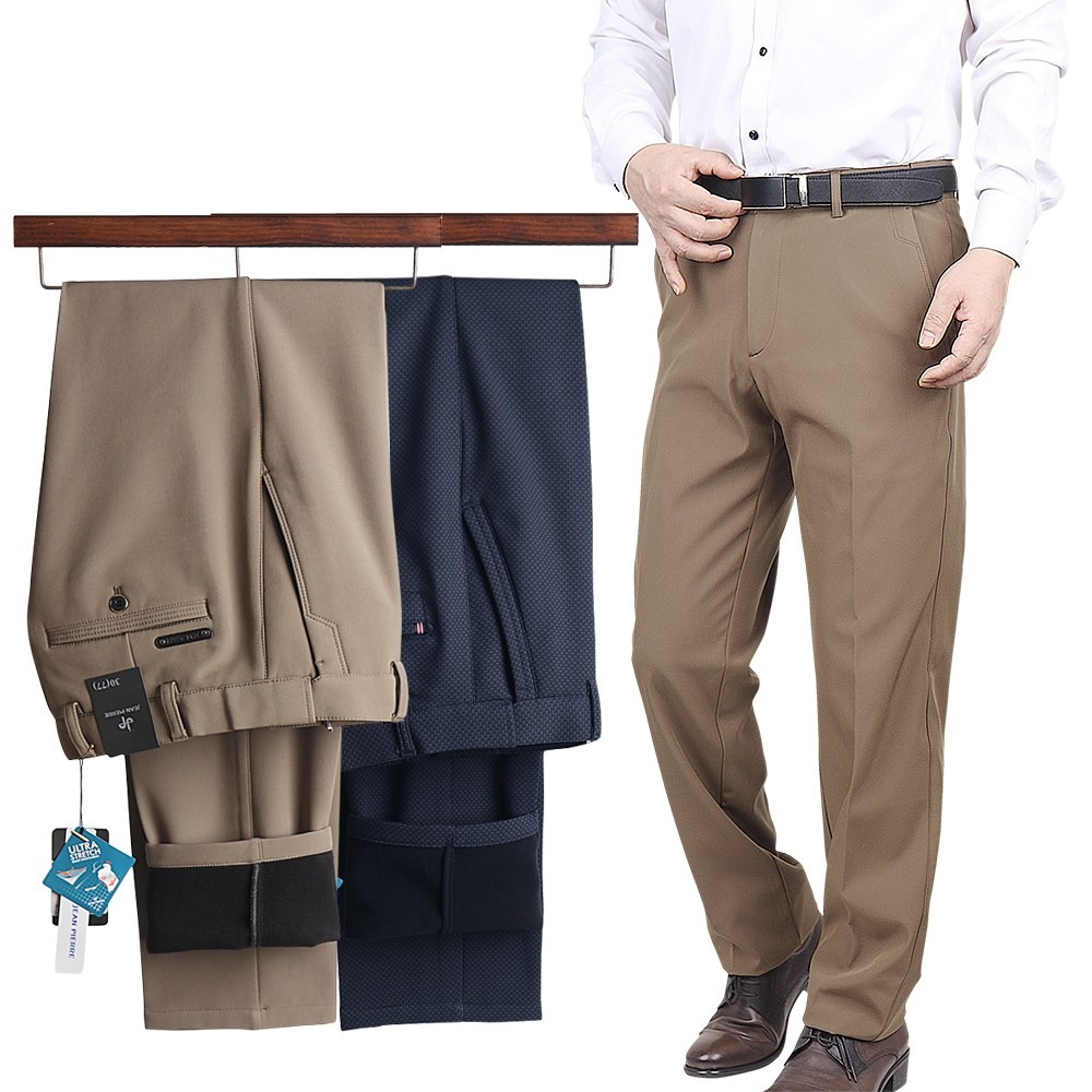 잔피엘 춘추용 중년남성 허리밴딩 소프트스판 정장 골프바지 30부터 44사이즈 신규출시 29,800원