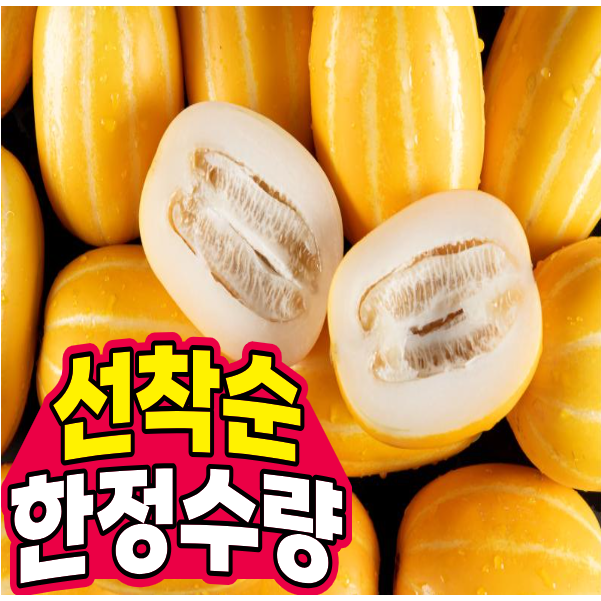 <제주빛가람> 대박특가 당도선별 성주 참외 달콤한 꿀 참외, 1박스, (가정용)꼬마과 5kg 35,500원