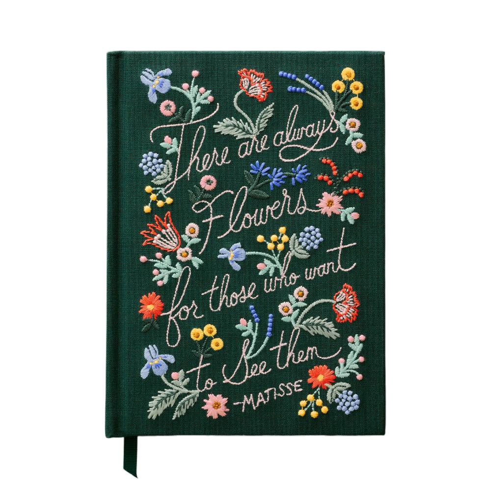라이플페이퍼 There Are Always Flowers 자수 저널, 단품, 1개 76,000원