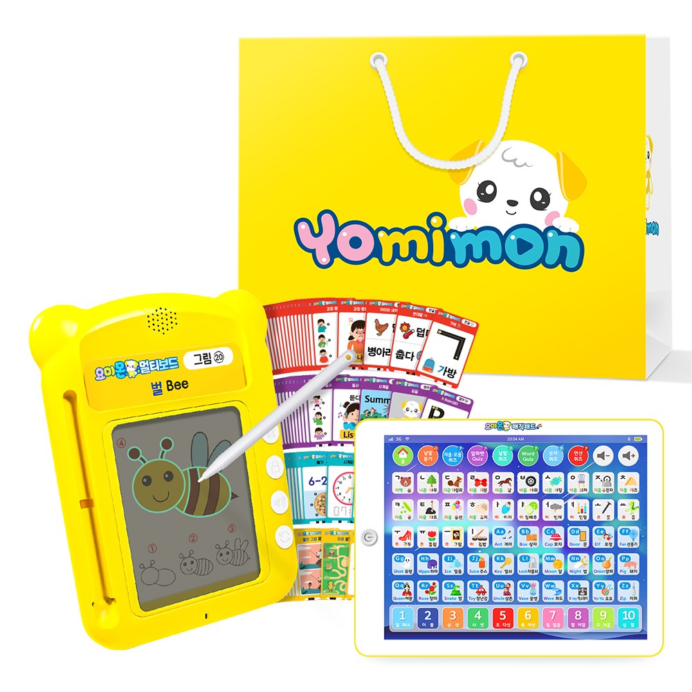 요미몬 멀티보드+매직패드 패키지 / 완구형 유아태블릿, 1개 69,800원