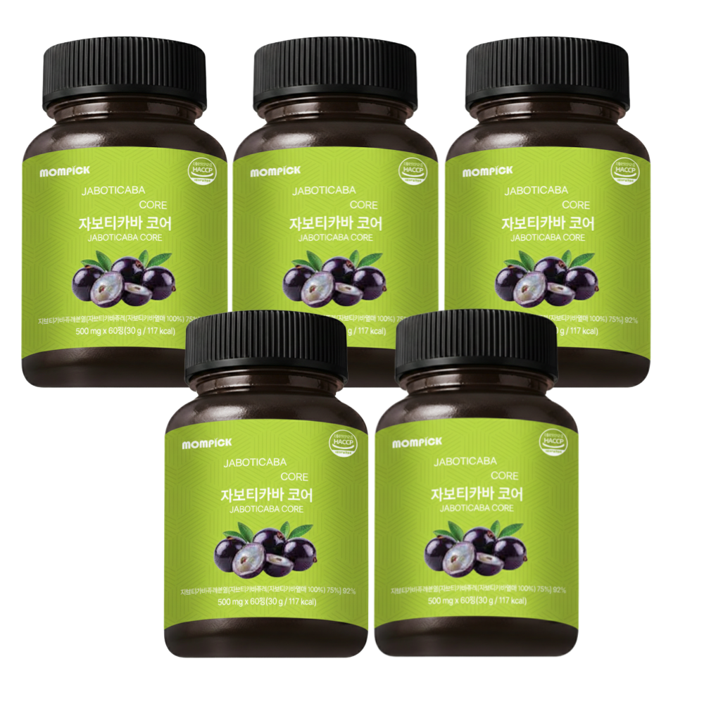자보티카바 퓨레 브라질 100% jabotiba HACCP인증 고함량 자보티 카바 라이프플러스, 5세트, 60정 82,000원