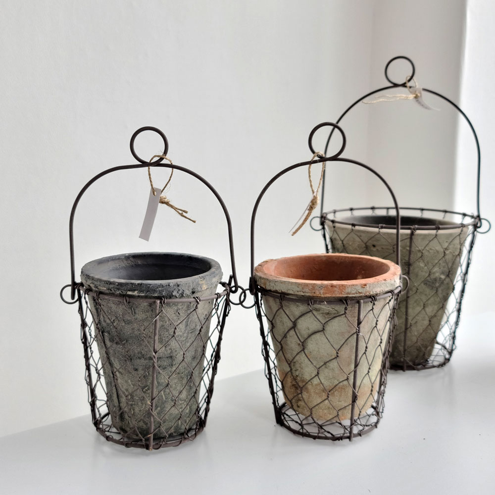 빈티지 천연이끼 고토분 철망 토분 모스그린 D10, 시워리 테라코타 D10 16,000원