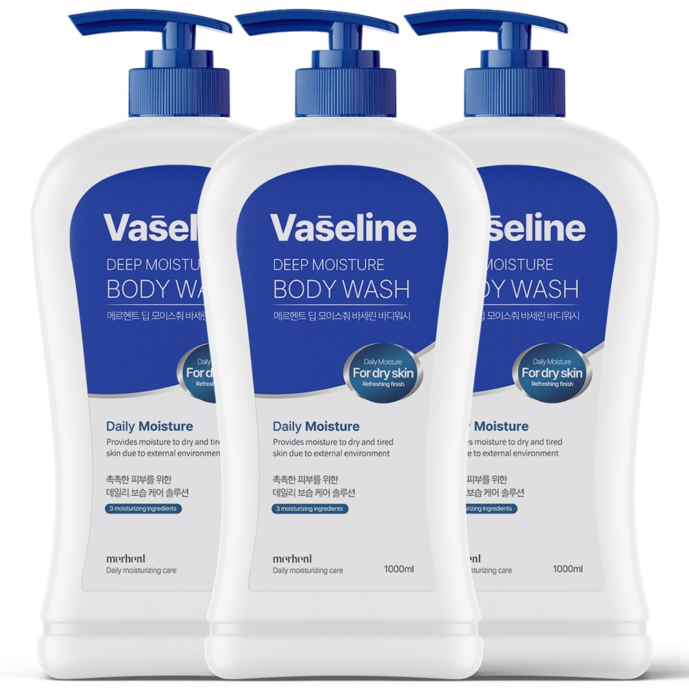 메르헨트 딥 모이스춰 바세린 대용량 바디워시 1000ml 약산성 대용량 퍼퓸 향좋은 바디클렌저 샤워젤 향기좋은 남자 남성 여자 여성 추천 18,900원