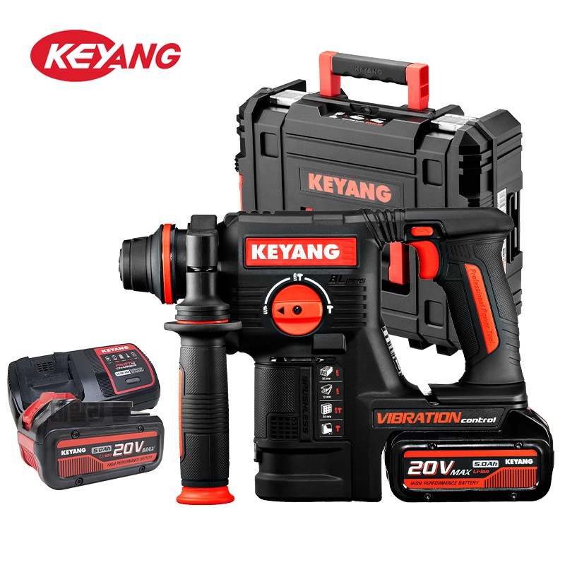 계양 20V 경량 충전 로타리 함마드릴 세트 전동해머 콘크리트 드릴 5.0배터리 2개 세트, 1개 540,000원