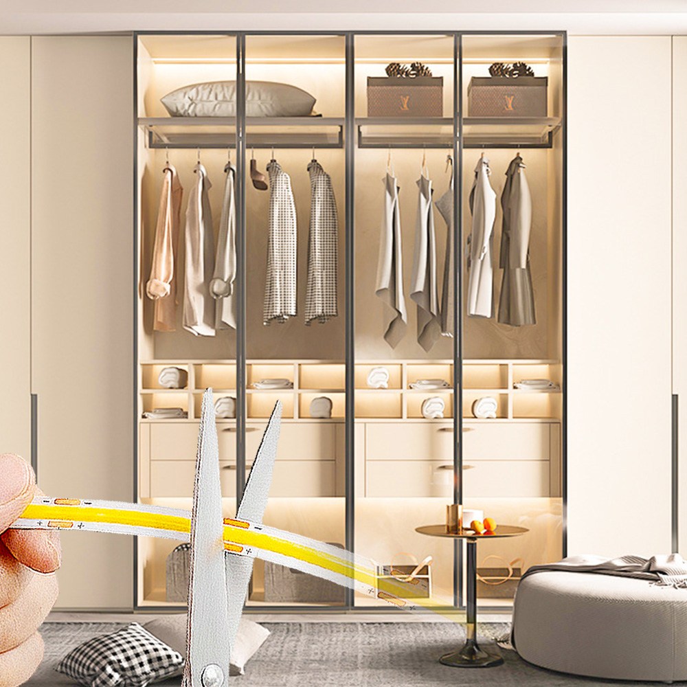 HK sell 커슬리 잘라쓰는 LED 줄조명 간접조명 붙이는 라인조명 인테리어, 쿨화이트, 1개 16,200원