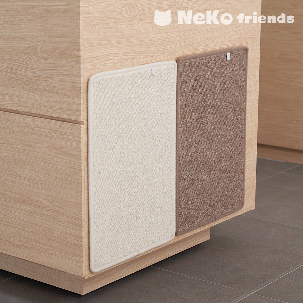 네꼬프렌즈 고양이 수직 스크래쳐 벽에 붙이는 스크래쳐 카페트 매트 10,900원