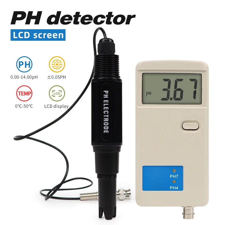 PH 012 휴대용 미터 디지털 수질 순도 시험기 생물학 화학 실험실 0.00 14.00 정확도 ph 분석기 59,800원