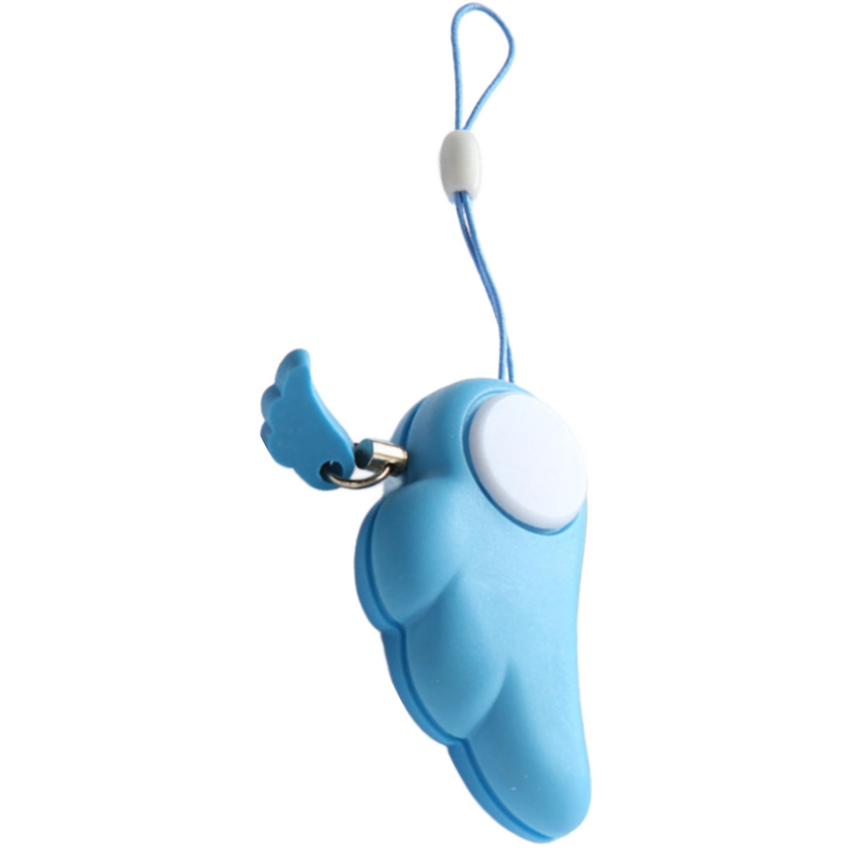 디디트러스트 우리아이 안전지킴이 어린이 호신용 경보기 미아방지 SOS 비상벨 천사날개 키링, 블루, 2개 9,900원