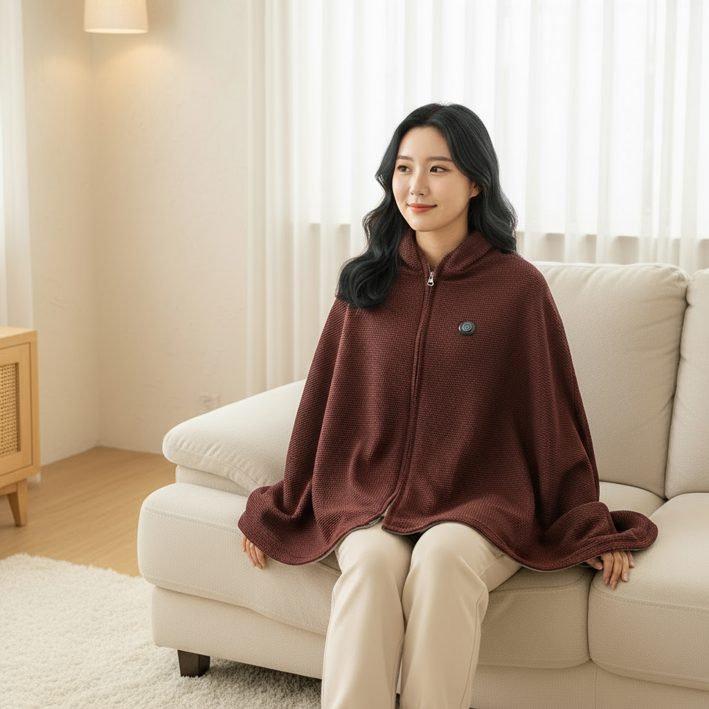 겨울 추위 방지 USB 발열 보온 담요 부드러운 소재 사무실 차량용 안전발열 13,600원