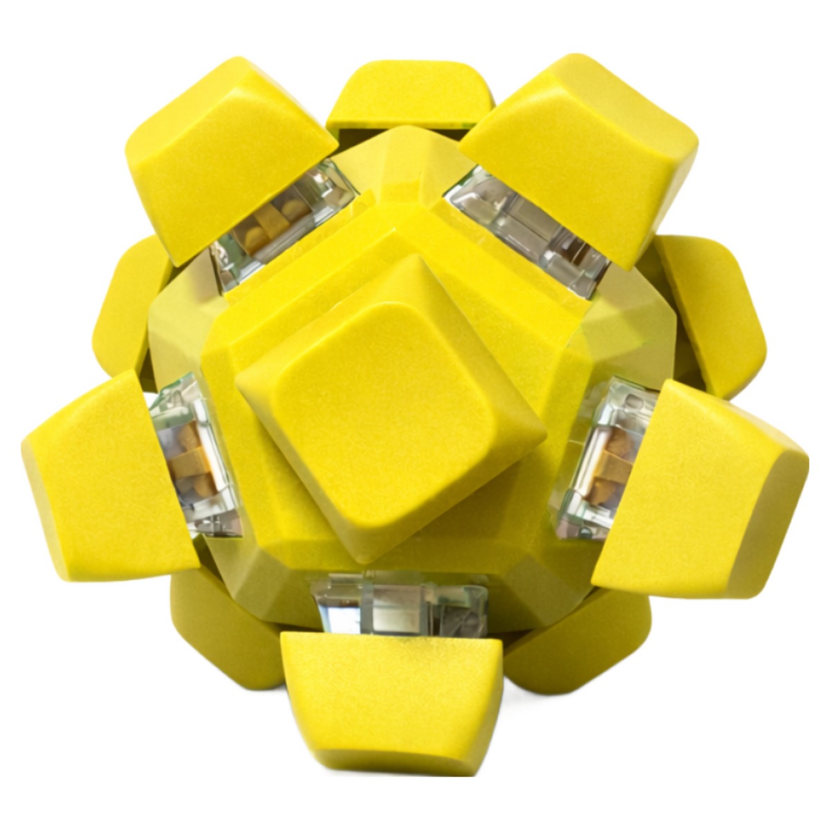 예스앤컴퍼니 키보드 버튼 피젯토이 손 장난감 클릭 장난감 스트레스 해소 집중력 완구, 1개, 옐로우 12,800원