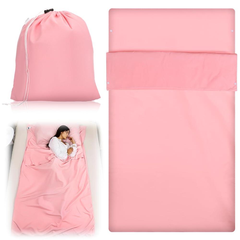 Zelphvt Self Tan Sleep Sack Reusable Breathable Tanning Sleeping Bag Sheet Protector for Bed Trave 59,750원