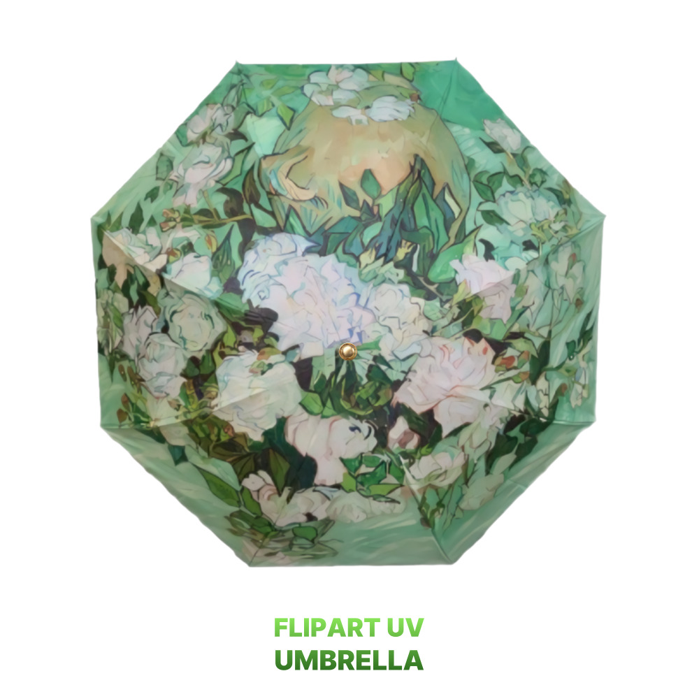 조선의아씨 99% 자외선(UV)차단 명화 유화 프린트 이중 암막 양산 수동우산 우양산 32,000원