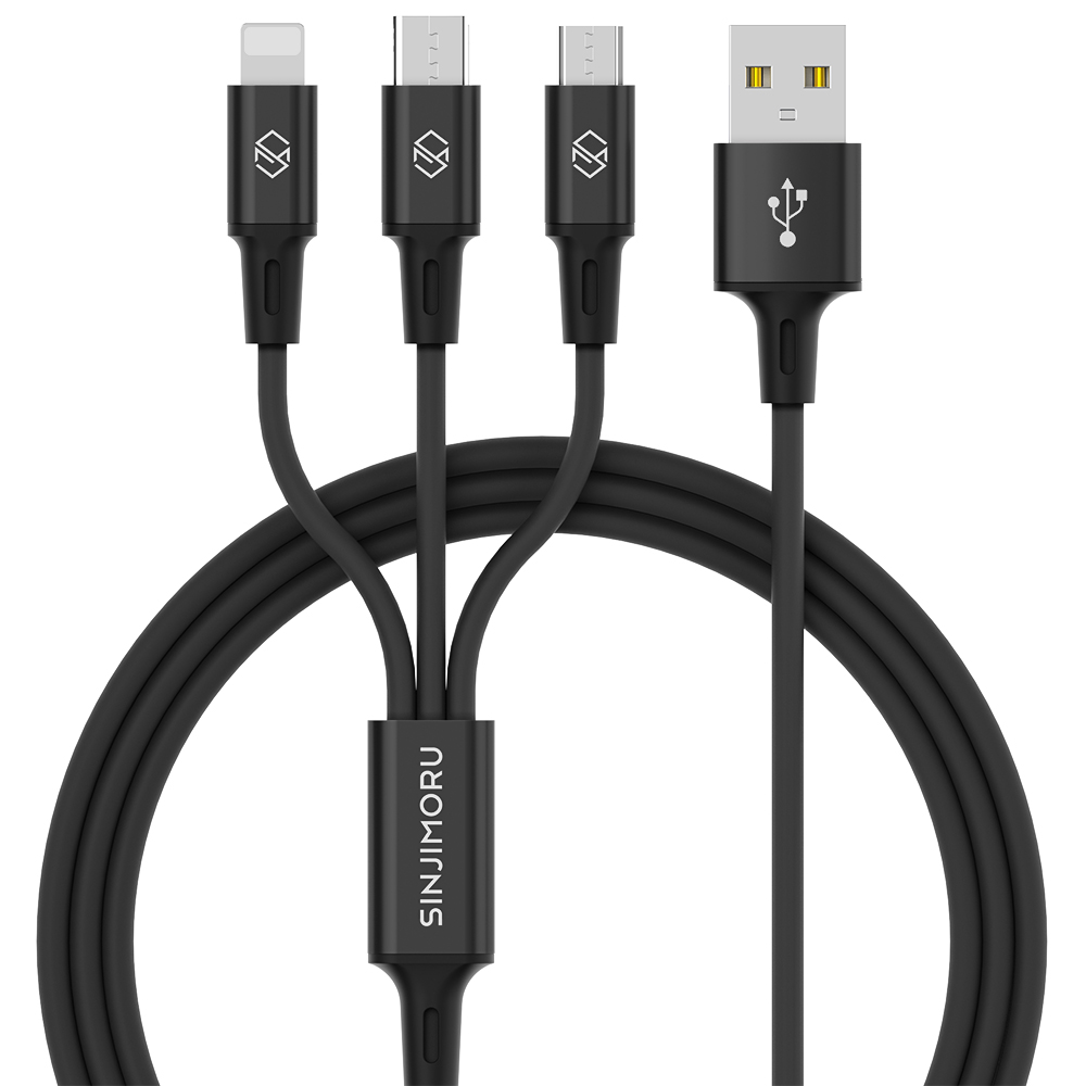 신지모루 트리플 3in1 멀티 충전 케이블, 현재가 5,400원