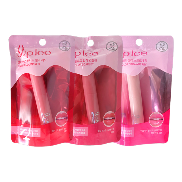 멘소래담 립아이스 틴티드 보습 컬러 립밤 3종, 1개, 6g, 스칼렛+레드+스트로베리 12,900원