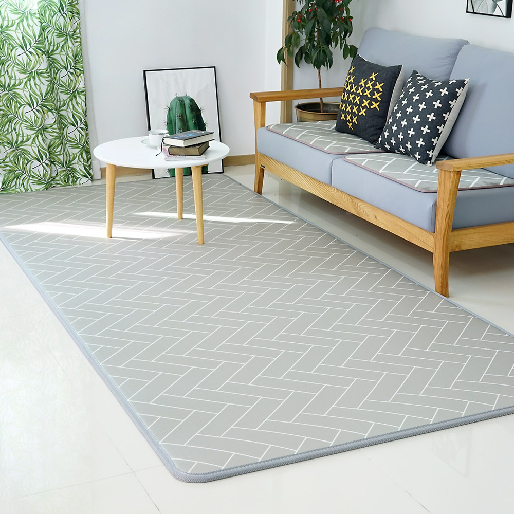 스칸디 PVC 15T 2개묶음 퓨어 놀이방매트 층간소음매트 어린이안전매트, 헤링본그레이 494,400원