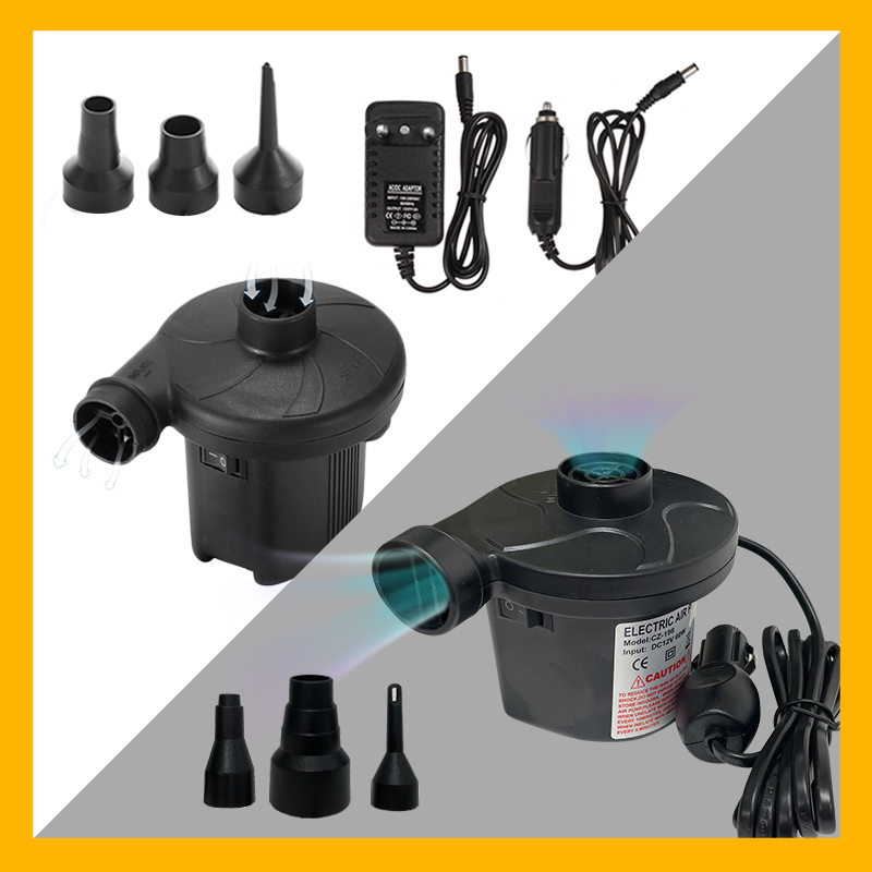 에어펌프 2종 220V 멀티 차량용 시가잭 KC인증 공기주입 에어제품 자동차 튜브 바람 10,500원