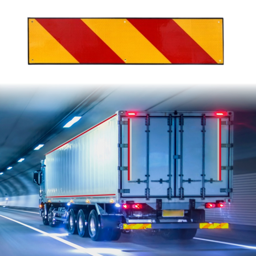 알루미늄 볼보 스카니아 5톤트럭 야광 안전 후부반사판 27,750원