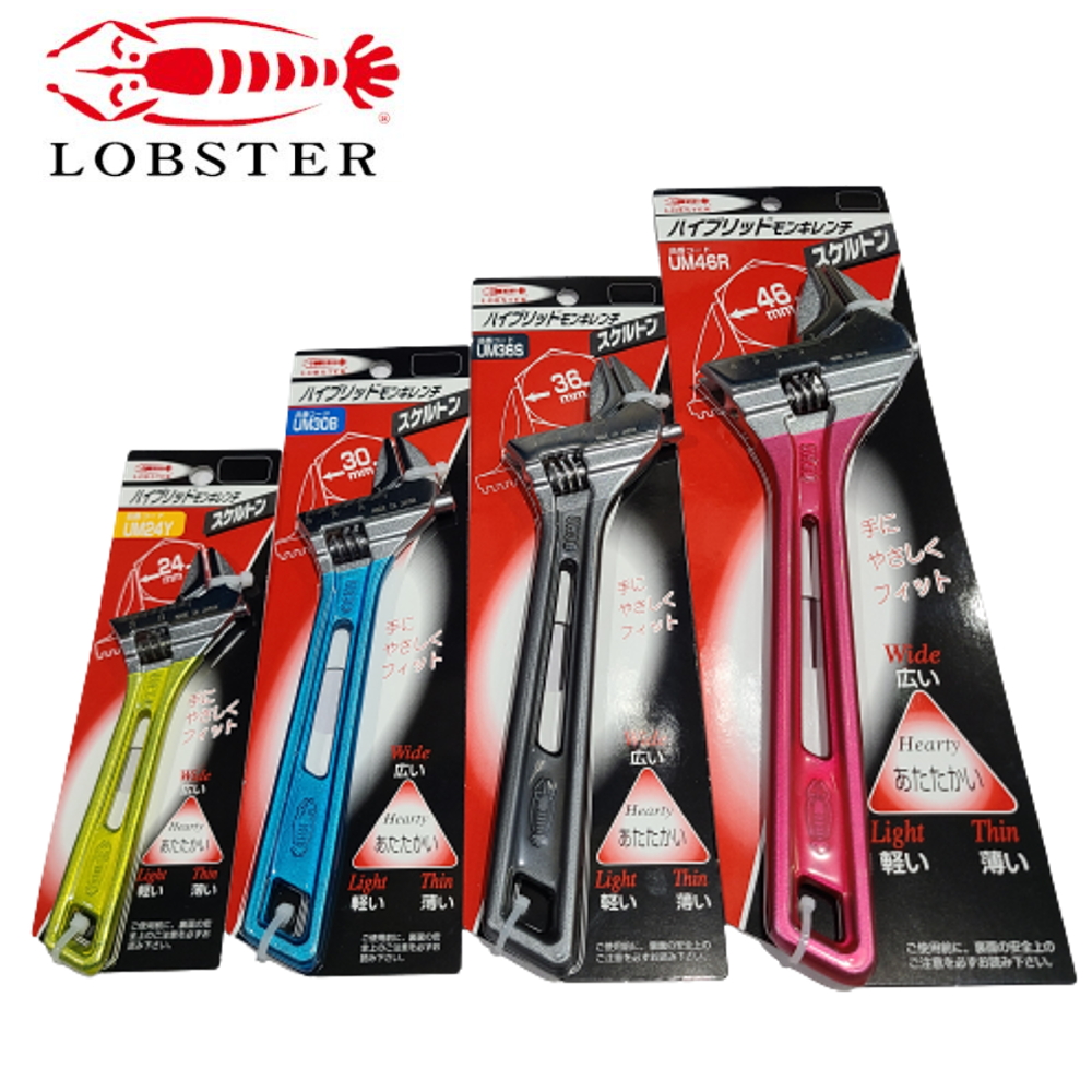 로보스터 몽키스패너 일제 몽끼 멍키 스패너 포켓 경량 34,800원