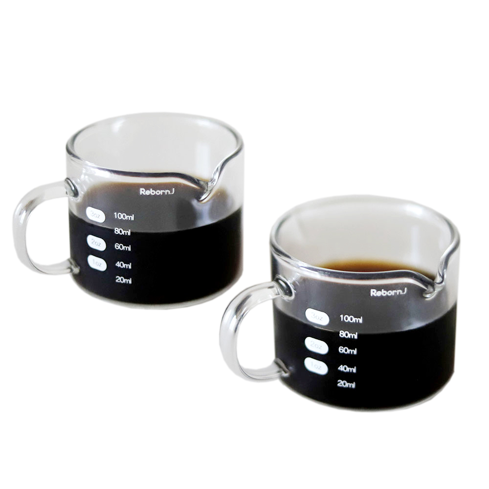 리본제이 내열유리 에스프레소 샷잔 라운드 핸들 100ml 9,400원